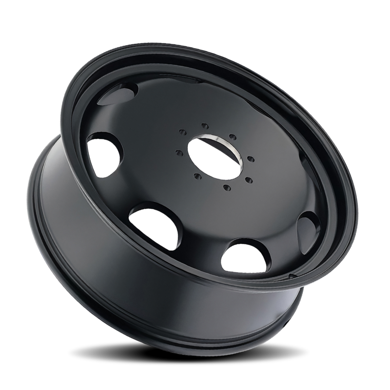 Cali Off-Road 9110D Summit Dually 24x8.25 / 8x165.1 BP / 100mm Offset / 121.3mm Hub Matte Blk Wheel - 9110D-24881MBI100