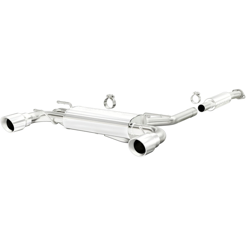 MagnaFlow 13 Scion FR-S / 13 Subaru BRZ Dual Split Rear Exit Stainless Cat Back Performance Exhaust - 15157