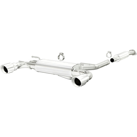MagnaFlow 13 Scion FR-S / 13 Subaru BRZ Dual Split Rear Exit Stainless Cat Back Performance Exhaust - 15157