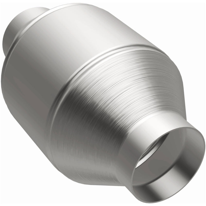 MagnaFlow Univ Cat Conv 2.5in Inlet/Outlet Center/Center Round 3in Body L x 5in W x 8.75in Overall L - 51656