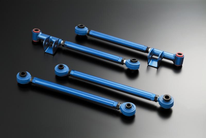 Cusco Lateral link Kit-Rear Front Side adj. Pillowball ends WRX GD - 666 474 LA