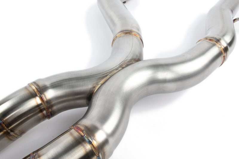 Dinan 19-21 BMW M2 Competition (F87) Free Flow Axleback Exhaust System w/X-Pipe - Black Tips - D660-0082-BLK