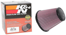 Load image into Gallery viewer, K&amp;N Universal Clamp-On Air Filter 3-1/4in FLG / 5-3/4in B / 3-1/2in T / 5-7/16in H - RU-1637