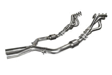 Load image into Gallery viewer, Kooks 05-10 Ford Mustang GT Manual 1 5/8in x 2 1/2in SS Long Tube Headers and OEM Catted SS X Pipe - 1131H020