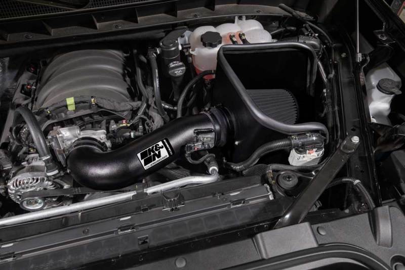 K&N 2019 Chevrolet Silverado 1500 5.3L V8 Black Performance Intake Kit - 71-3110