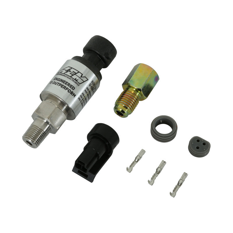 AEM 34 BAR MAP or 500 PSIA Stainless Steel Sensor Kit - 30-2130-500