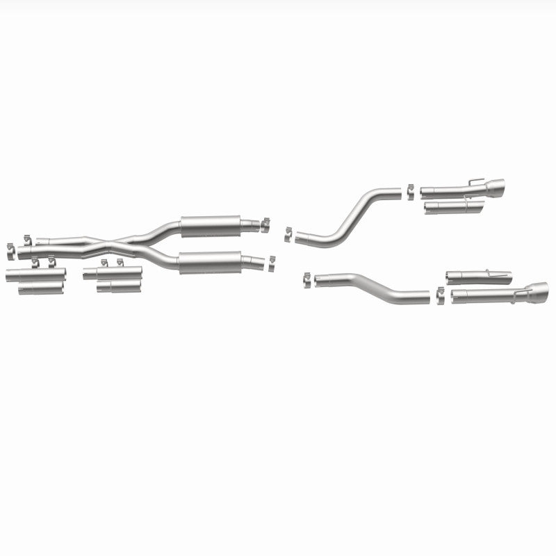 MagnaFlow 2017+ Dodge Charger 409 SS Polished 3in Quad Tips Cat-Back Exhaust - 19371