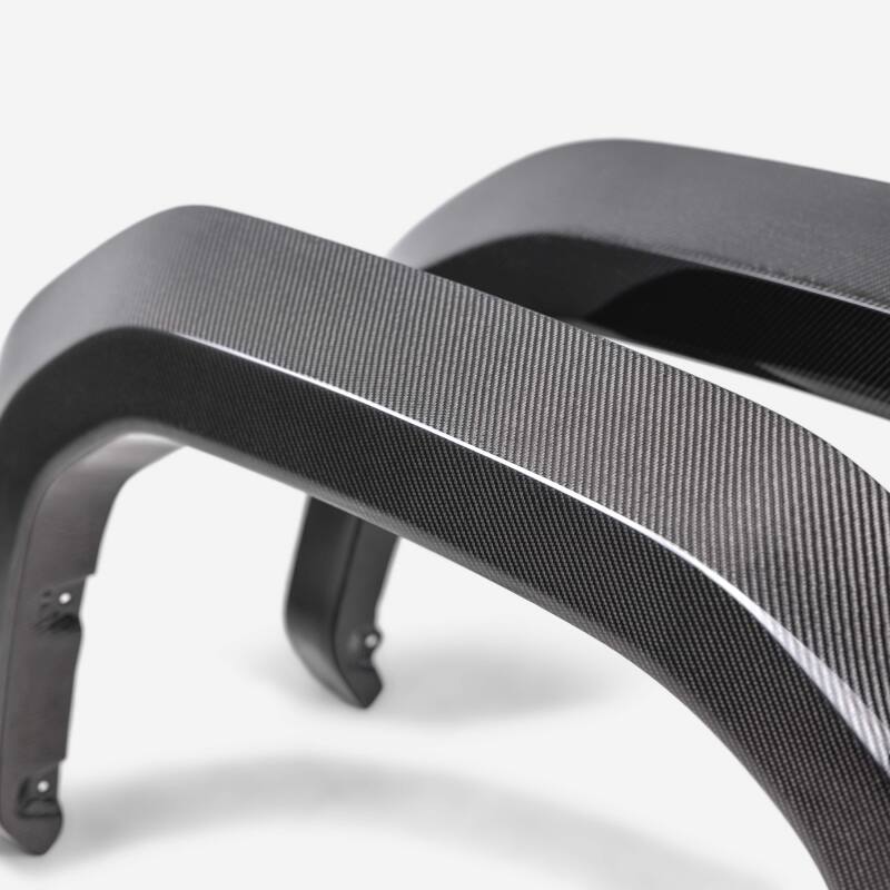 Seibon 2024 Toyota Tacoma TRD PRO Rear Carbon Fiber Fender Flares - FLR24TYTA-R