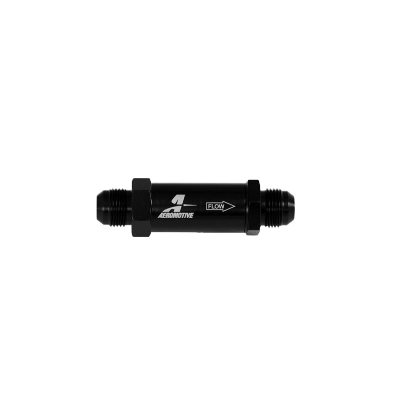 Aeromotive In-Line Full Flow Check Valve (-10 AN Flare) - Black - 15133