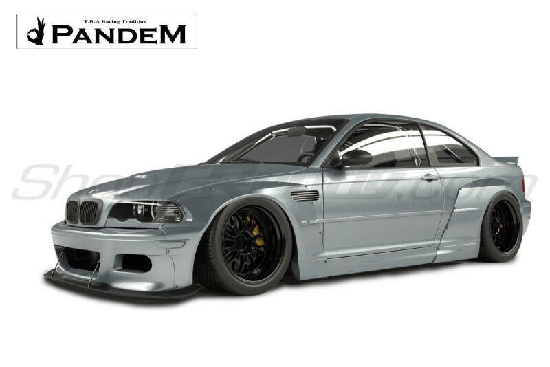 GReddy 99-06 BMW E46 Coupe Pandem Wide Body Blister Kit (SPECIAL ORDER) - 17090220