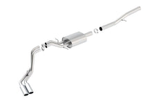 Load image into Gallery viewer, Borla 14 Silv/Sierra 1500 EC Std/CC Short 143.5in WB ATAK Dual Rolled Side Exit Cat-Back Exhaust - 140577