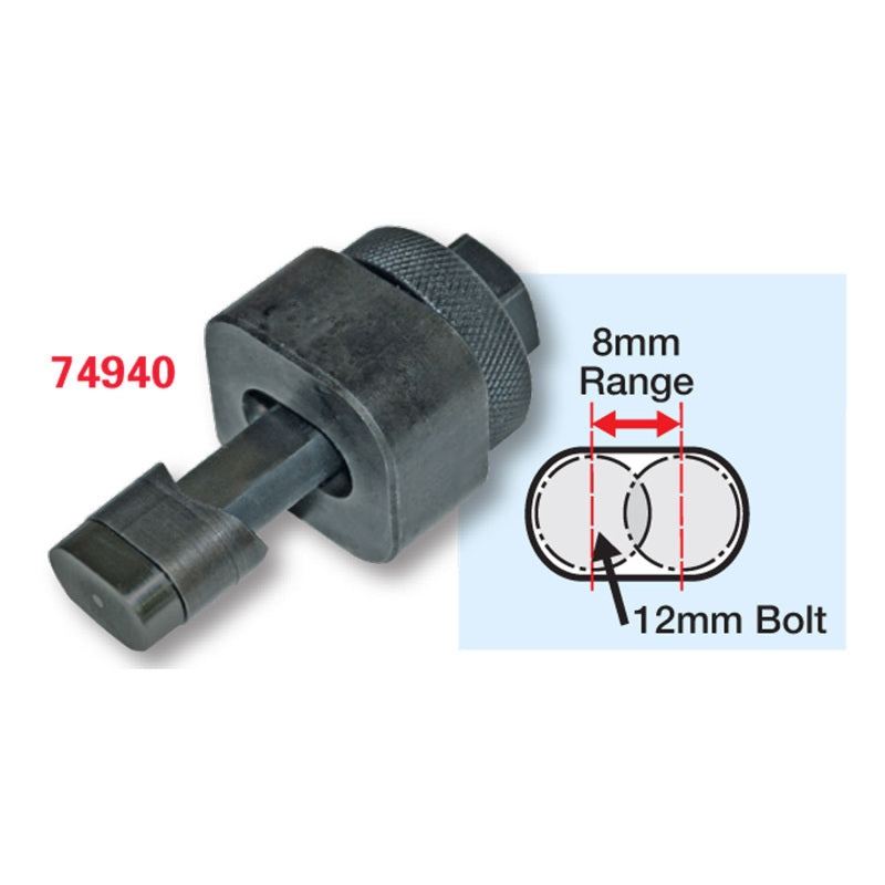 SPC Performance 12x8mm Slot Punch Tool - 74940