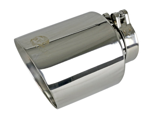 aFe MACH Force-Xp 3in to 2-1/2in 304SS Cat-Back 2020 Chevy Corvette (C8) 6.2L - Polished Tip - 49-34124-P