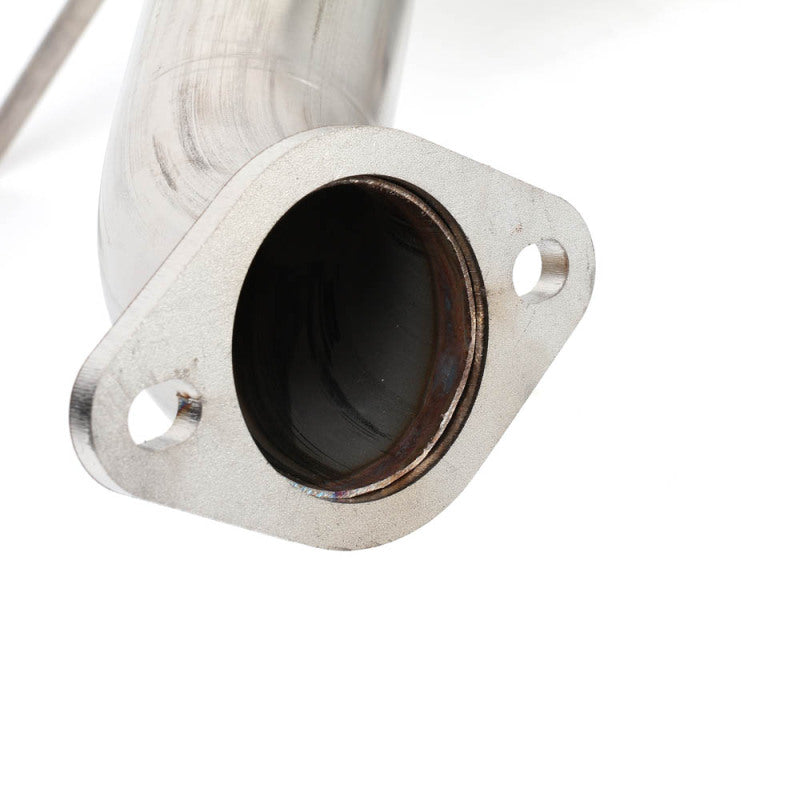 BLOX Racing 2022+ WRX Muffler Delete / Axle Back Single Wall 4in - Polished Tips - BXEX-51106