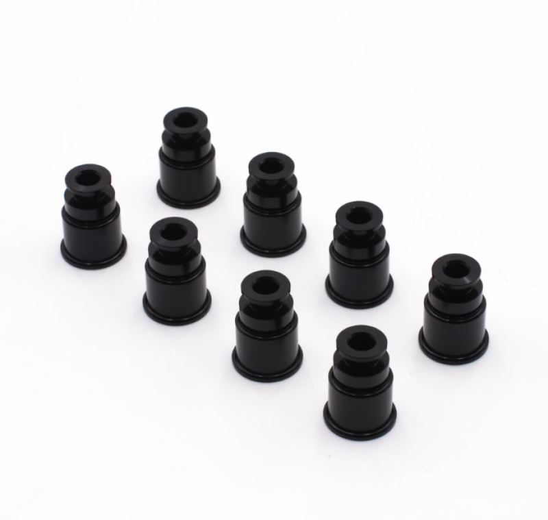 BLOX Racing 14mm Adapter Top (1/2in) w/Viton O-Ring (Set of 8) - BXEF-AT-14S-8