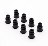 BLOX Racing 14mm Adapter Top (1/2in) w/Viton O-Ring (Set of 8) - BXEF-AT-14S-8