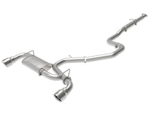 Load image into Gallery viewer, aFe Takeda Exhaust Cat-Back 19-20 Hyundai Veloster N 304SS Polished Dual Tips Exhaust - 49-37010-P
