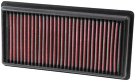 K&N 12-16 Peugeot 208 L3-1.0L Replacement Air Filter - 33-3006