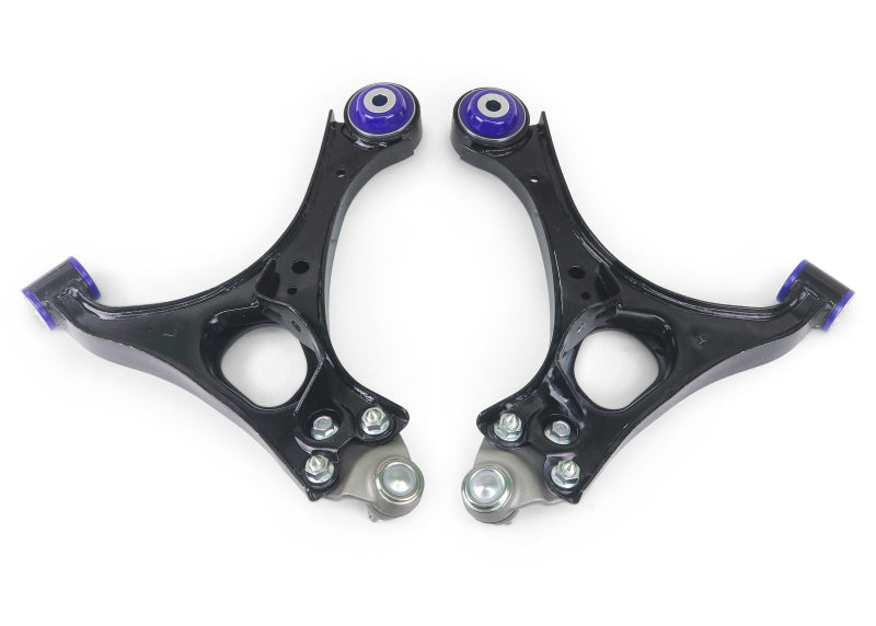 SuperPro 06 Honda Civic DX Front Lower Control Arm Set W/ Bushings - TRC1166