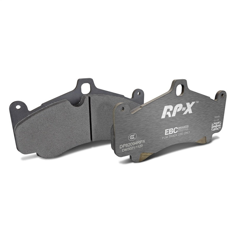 EBC Racing 10-12 Porsche 911 (997) GT3 3.8L (Cast Iron Rotor Only) RP-X Front Brake Pads - DP82094RPX