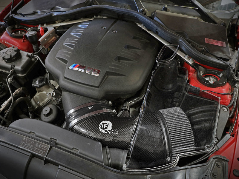 aFe MagnumFORCE Carbon Fiber Air Intake System Stage-2 Pro DRY S 08-13 BMW M3 (E9X) V8 4.0L - 51-31662-C