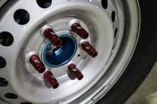 Load image into Gallery viewer, Mishimoto Aluminum Locking Lug Nuts M12x1.5 27pc Set Red - MMLG-15-27LRD