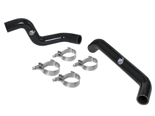 aFe BladeRunner Radiator Hose Kit w/ Black Hoses 07-11 Jeep Wrangler (JK) V6 3.8L - 46-50004-B