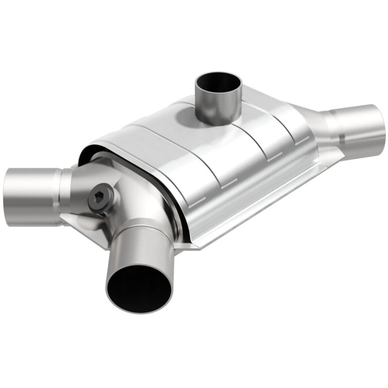 MagnaFlow Universal Catalytic Converter 2 inch/2 inch S/D Subaru PC2 Front - 337002