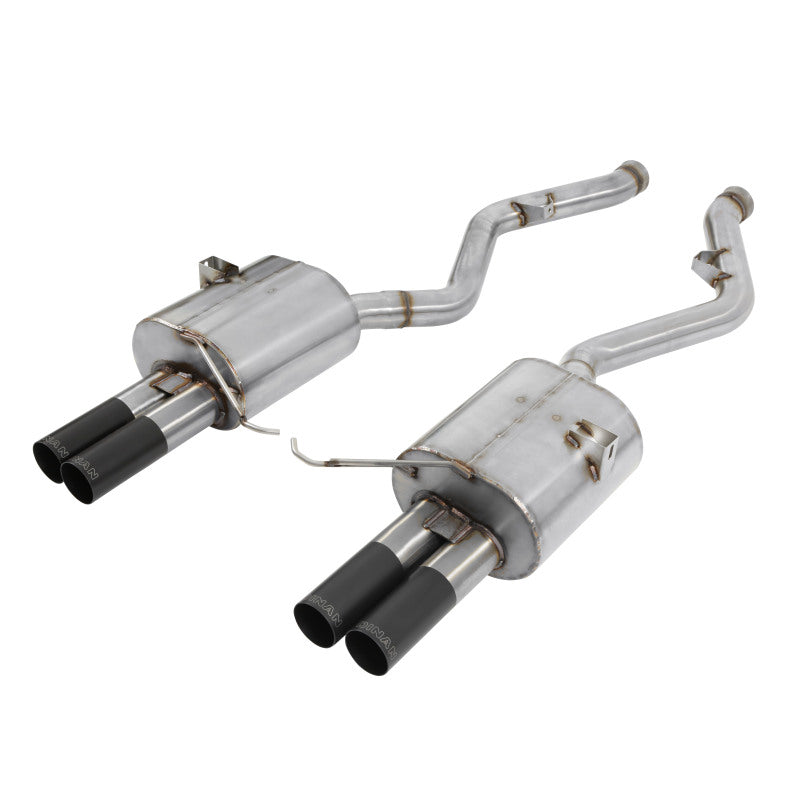Dinan 08-13 BMW M3 (E92/E93) Free Flow Axleback Exhaust System - Black Tips - D660-0027
