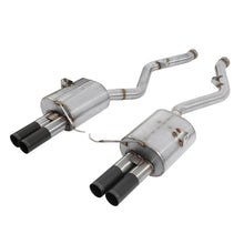 Load image into Gallery viewer, Dinan 08-13 BMW M3 (E92/E93) Free Flow Axleback Exhaust System - Black Tips - D660-0027