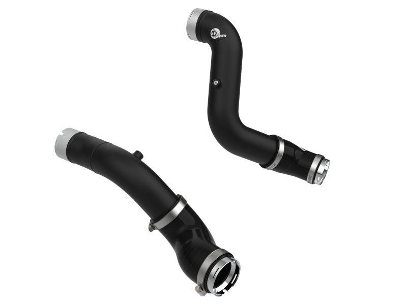 aFe 23-25 GM Colorado/Canyon L4-2.7L BladeRunner Aluminum Hot and Cold Charge Pipe Kit - Black - 46-20744-B