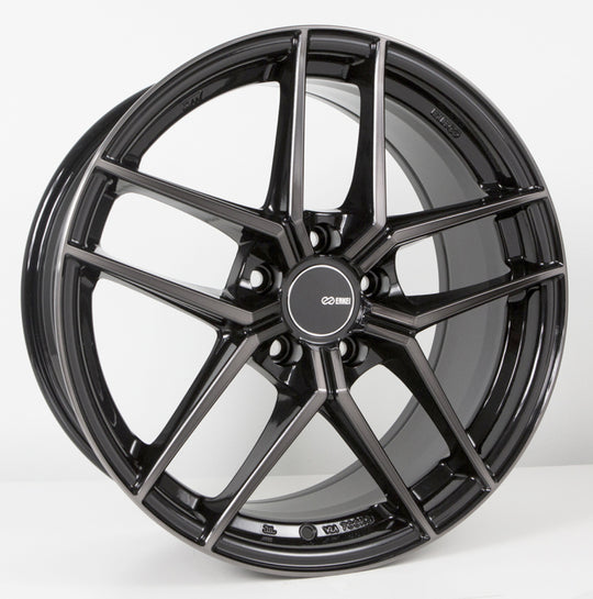 Enkei TY-5 18x8 5x108 40mm offset 72.6mm Bore Black Pearl - 498-880-3140MBM