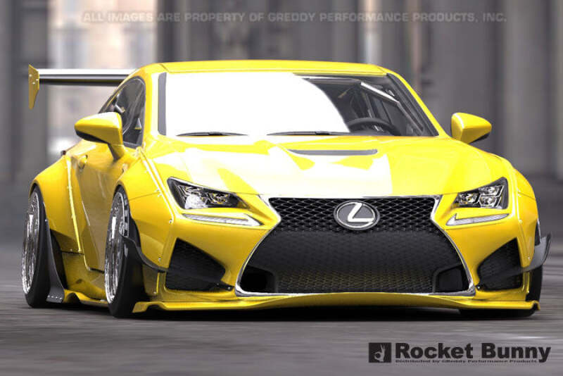 GReddy 2015+ Lexus RC-F Rocket Bunny Full Wide-Body Aero Kit w/ GT Wing - 17010251