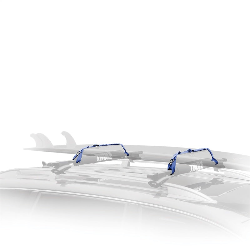 Thule Express Surf Strap - Stretchable Bungee for Roof Mounted Surfboard/SUP/Sailboard (Pair) - Blue - 531001
