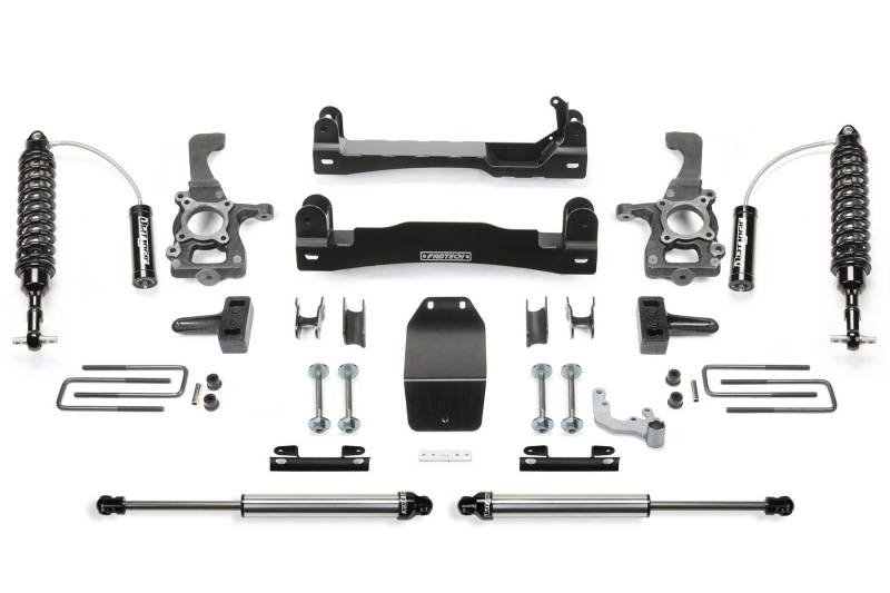 Fabtech 15-20 Ford F150 4WD 4in Perf Sys w/Dlss 2.5 C/O Resi & Rr Dlss - K2196DL