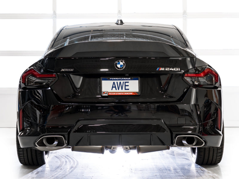 AWE Tuning 22-26 BMW M240i (G42) Touring Edition Exhaust - OE Tips - 3015-31240