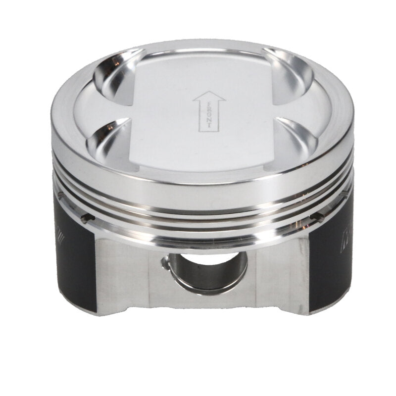 Manley Mitsubishi 4B11 86.5mm Bore +.5mm Oversize +2cc Dome Platinum Series Piston Set w/ Rings - 614105C-4