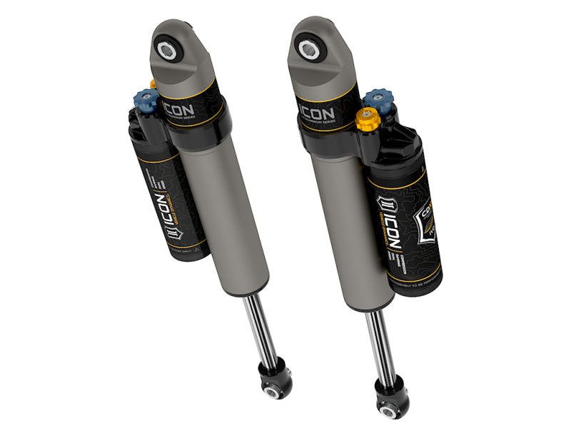 ICON 01-26 GM 2500/3500 HD 0-1in/07-18 GM 1500 4in Rear VS 2.5 PB CDXS Pair - 77701XP