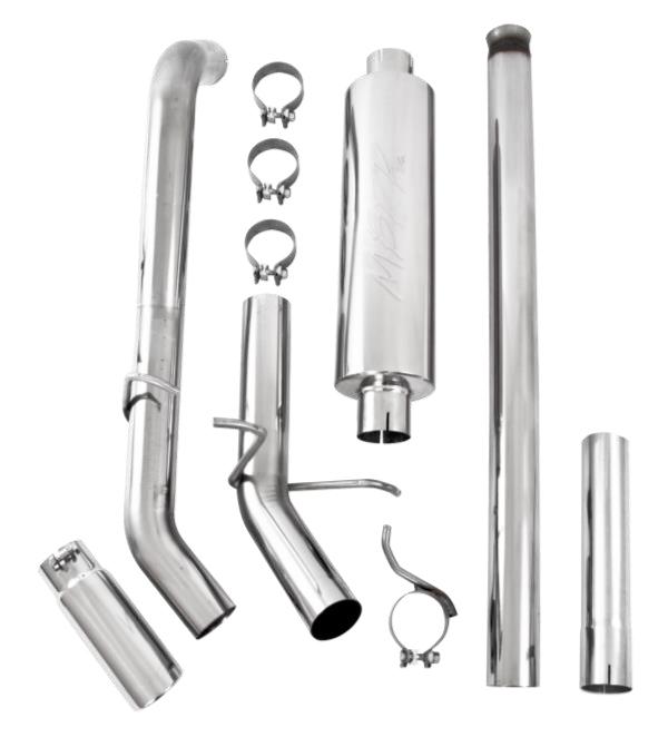 MBRP 14 Chevy/GMC 1500 Silverado/Sierra 4.3L V6/5.3L V8 Single Side Exit T409 3in Cat Back Exhaust - S5080409