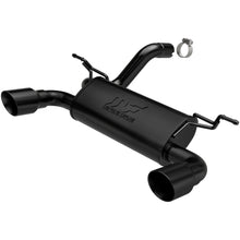 Load image into Gallery viewer, MagnaFlow 2018+ Jeep Wrangler 3.6L Dual Black Tip Axle-Back Exhaust - 19388