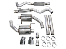 Load image into Gallery viewer, AWE Tuning 2024 Ford Mustang GT Fastback S650 RWD Touring Catback Exhaust w/ Dual Chrome Silver Tips - 3015-32650
