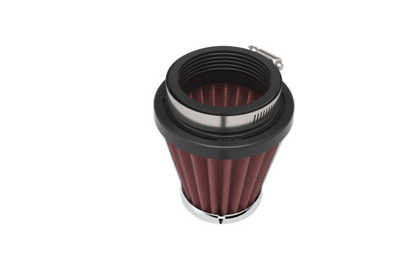 K&N Universal Chrome Filter 1 15/16 inch FLG / 3 inch Base / 2 inch Top / 3 inch Height - RC-1060