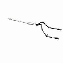 Load image into Gallery viewer, MagnaFlow SYS Cat-Back 4in Black Dual Split Rear Tips 14-15 Chevy Silverado/GMC Sierra 4.3L-5.3L - 15361