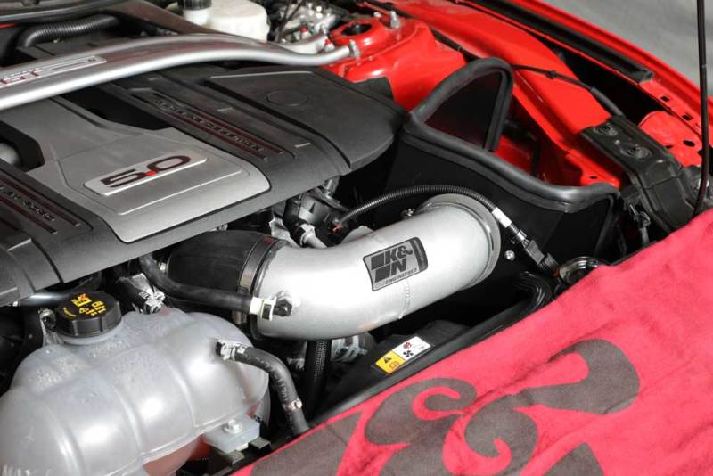 K&N 2018 Ford Mustang GT V8 5.0L F/I Typhoon Air Intake - 69-3540TP