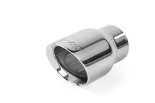 Load image into Gallery viewer, APR Double-Walled 3.5in Slash-Cut Tips - Polished Silver - Set of 2 - TPK0006