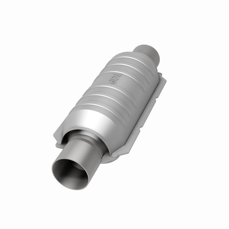MagnaFlow Catalytic Converter 2 in Inlet 2 in Outlet 11 in Length SS - 418004