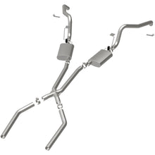 Load image into Gallery viewer, MagnaFlow Sys Cat-Back 67-72 F-Body 2.50inch w/Tru-X - 15896