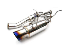 Load image into Gallery viewer, Invidia 15+ Subaru WRX/STI 4dr N1 Twin Outlet Single Layer Tip Titanium Cat-Back Exhaust - HS15STIGTT