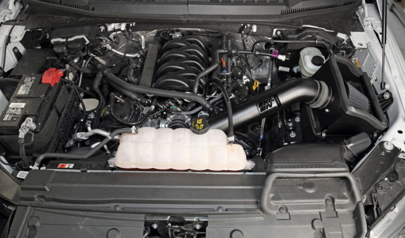K&N 2015 Ford F150 5.0L V8 Blackhawk Performance Intake Kit - 71-2591