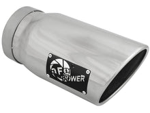 Load image into Gallery viewer, aFe Diesel Exhaust Tip Bolt On Polished 5in Inlet x 6in Outlet x 12in Long - 49T50601-P12